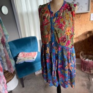 Anthropologie Button Down Tunic